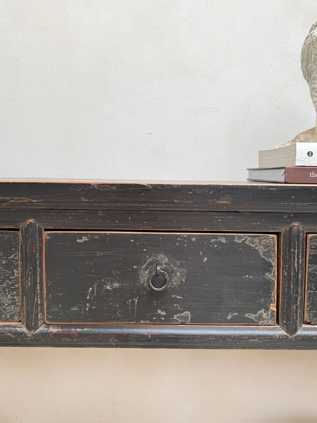 Antique Black Console Table | Owen