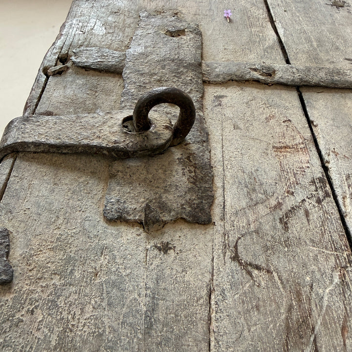Antique 19th Century Indian Teak Dowry Chest | Cinta