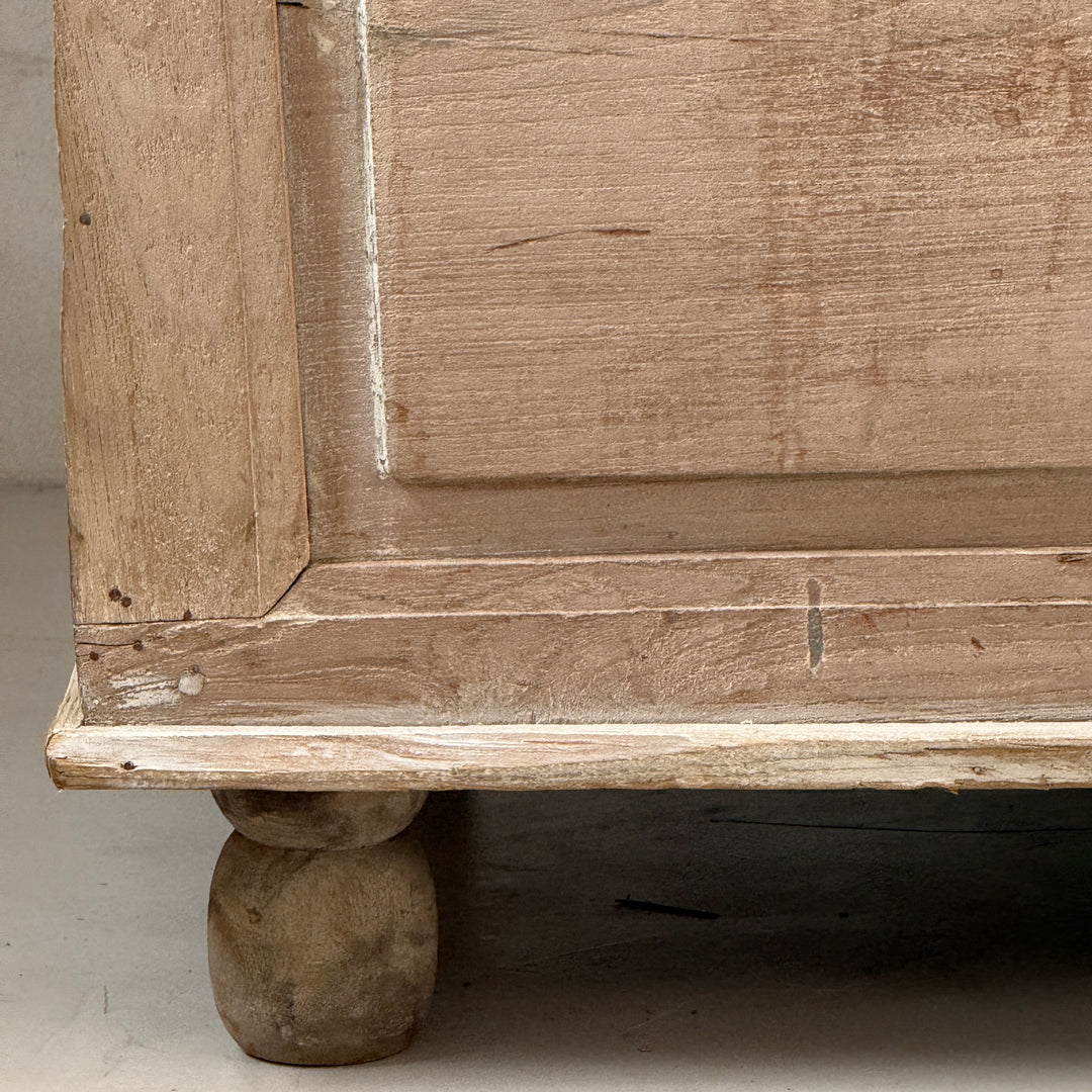 Antique Bleached Teak Blanket Box | Gita