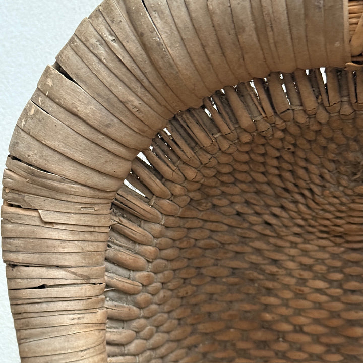 Antique Woven Flower Trug