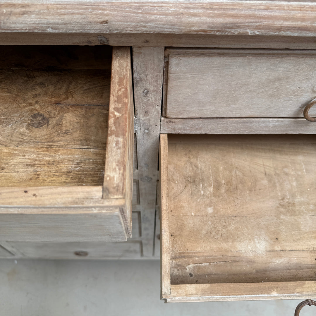 Vintage Whitewashed Chest Of Drawers | Anisia