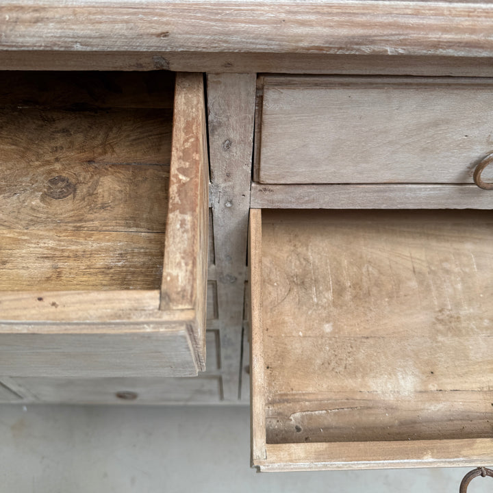 Vintage Whitewashed Chest Of Drawers | Anisia