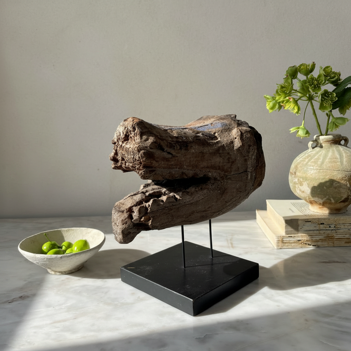 Antique primitive wooden animal | Boar