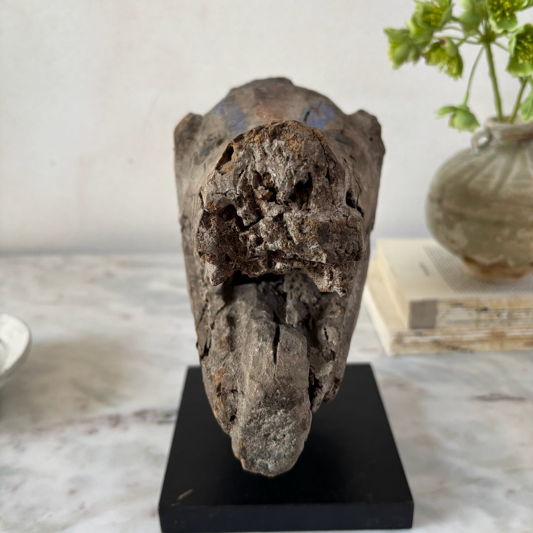 Antique primitive wooden animal | Boar