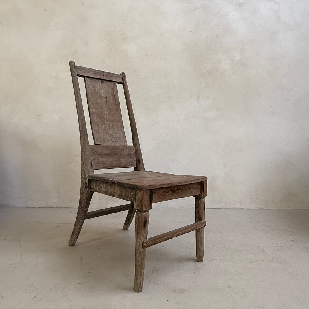 Vintage teak art studio seat | Asmara