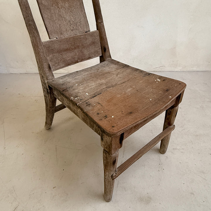 Vintage teak art studio seat | Asmara