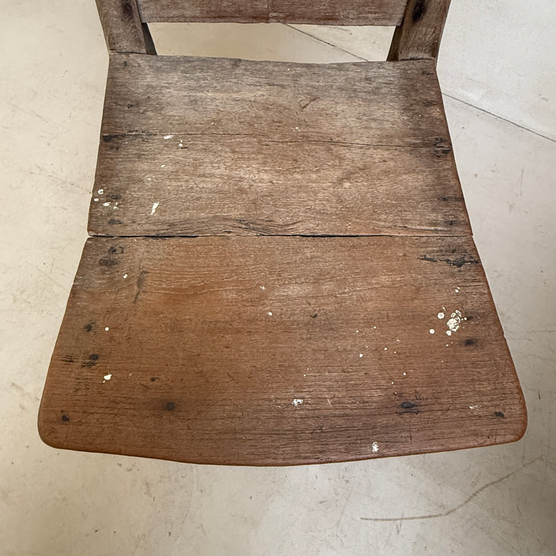Vintage teak art studio seat | Asmara