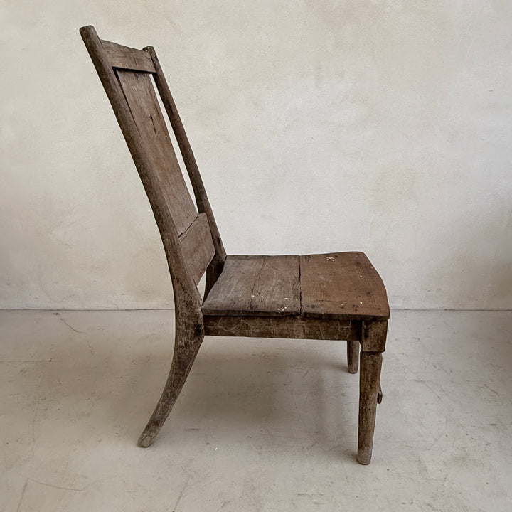 Vintage teak art studio seat | Asmara