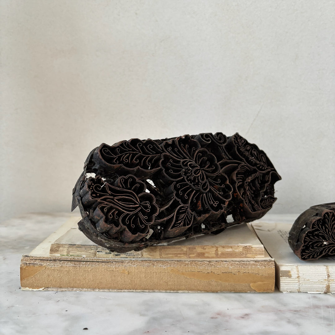 Indonesian copper vintage Batik Stamp