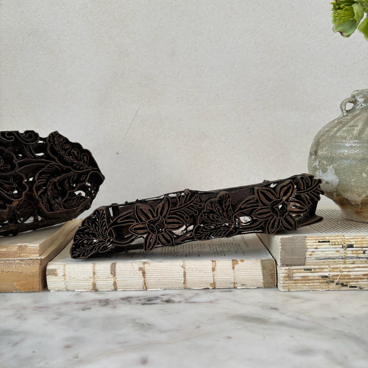 Indonesian copper vintage Batik Stamp