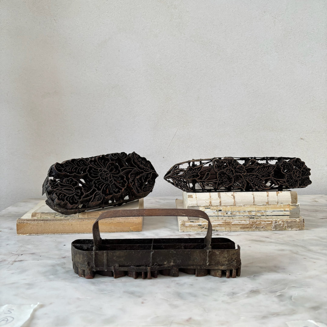 Indonesian copper vintage Batik Stamp