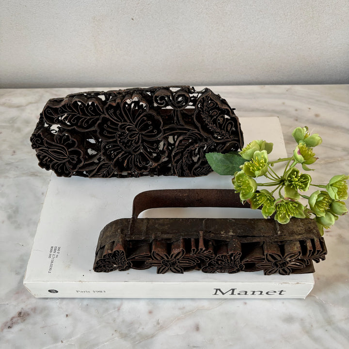 Indonesian copper vintage Batik Stamp