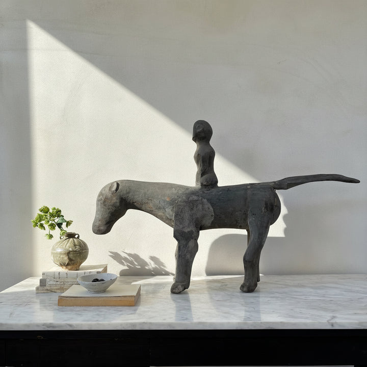 Mythical horse and rider | Sumba