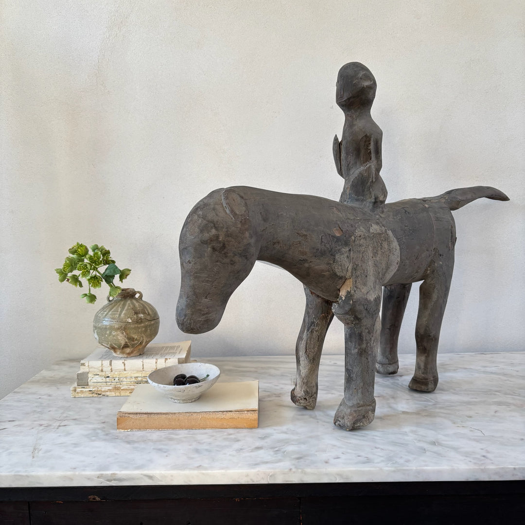 Mythical horse and rider | Sumba