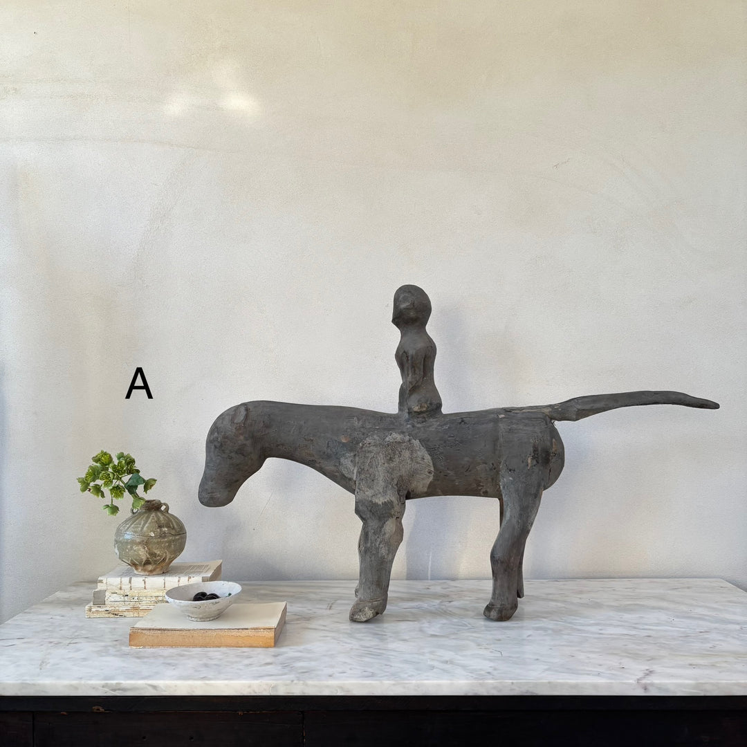 Mythical horse and rider | Sumba