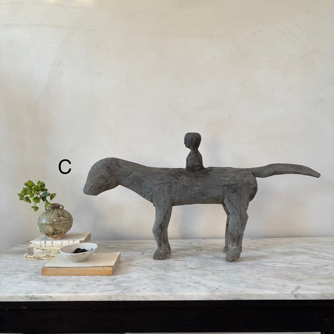 Mythical horse and rider | Sumba