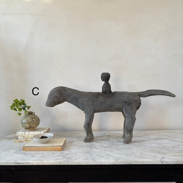 Mythical horse and rider | Sumba