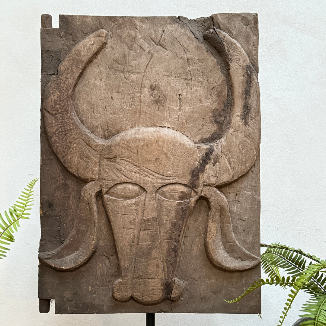 Antique Sumba Handcarved Panel | Ram