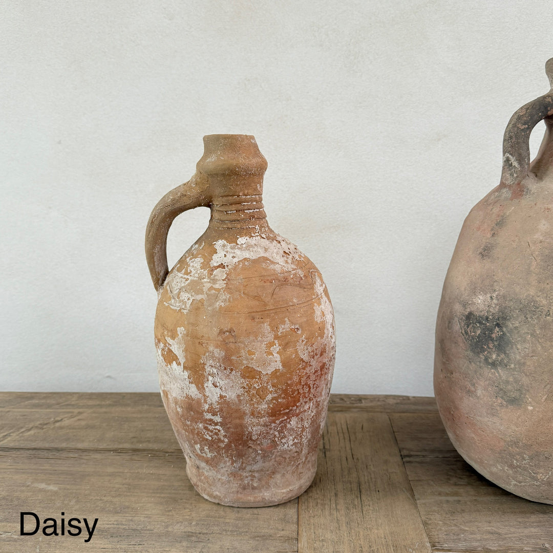 Rustic Antique Terracotta Vessel