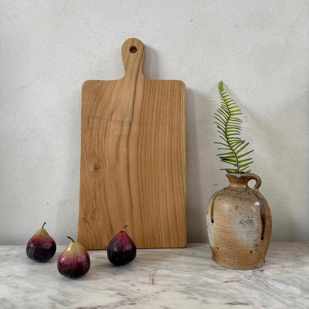 Large Teak Rectangular Breadboard