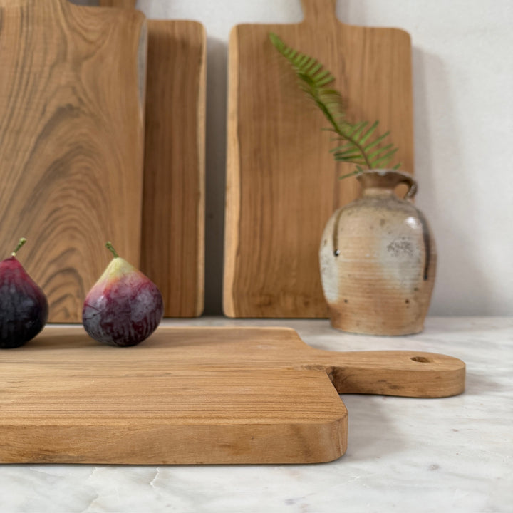 Large Teak Rectangular Breadboard