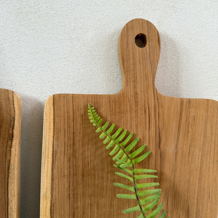 Large Teak Rectangular Breadboard