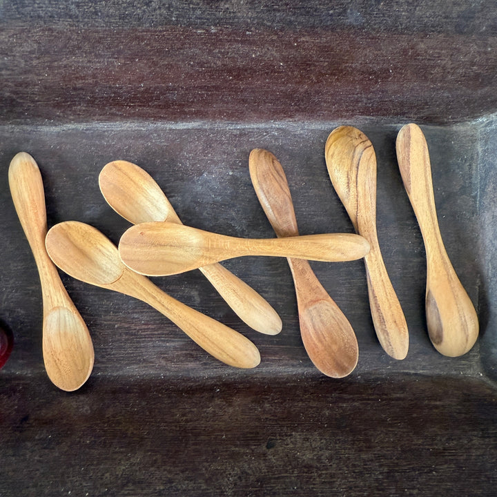 Mini Teak Wooden Spoon