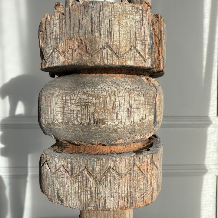 Wooden Two Birds Sculpture | Uma