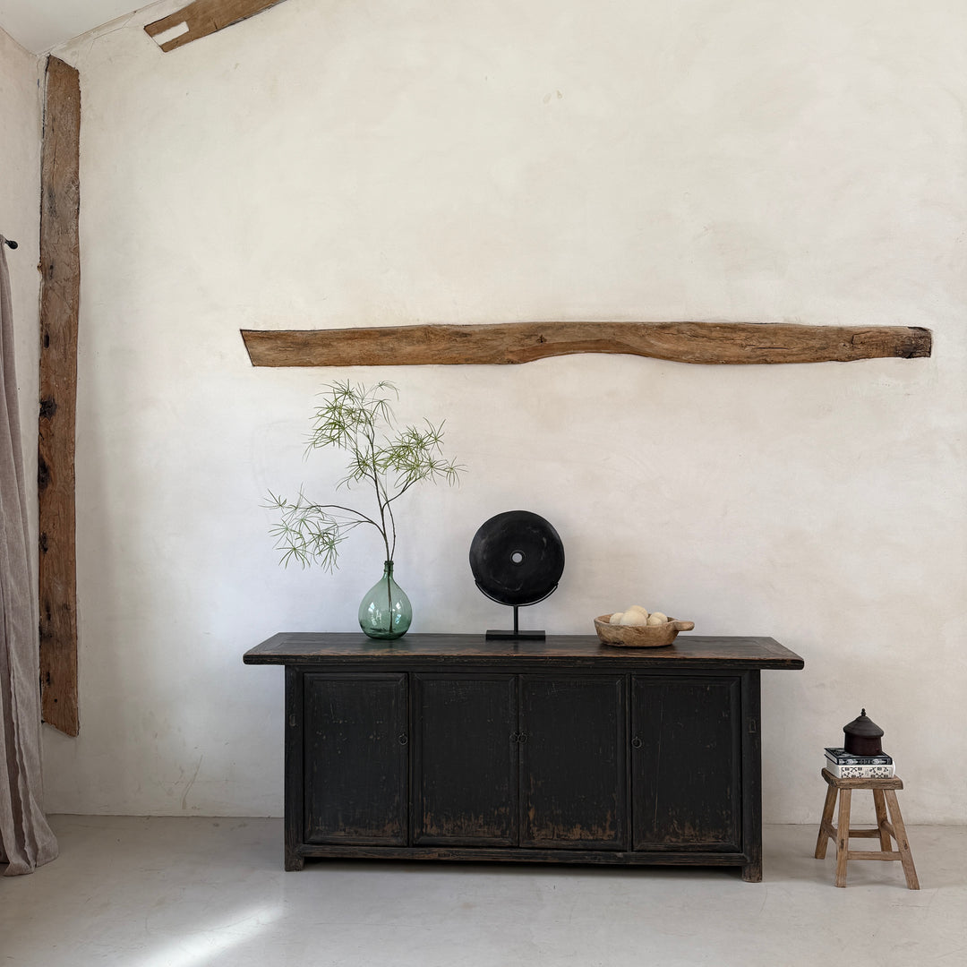 Antique Elm Black Cabinet | Fonteyn