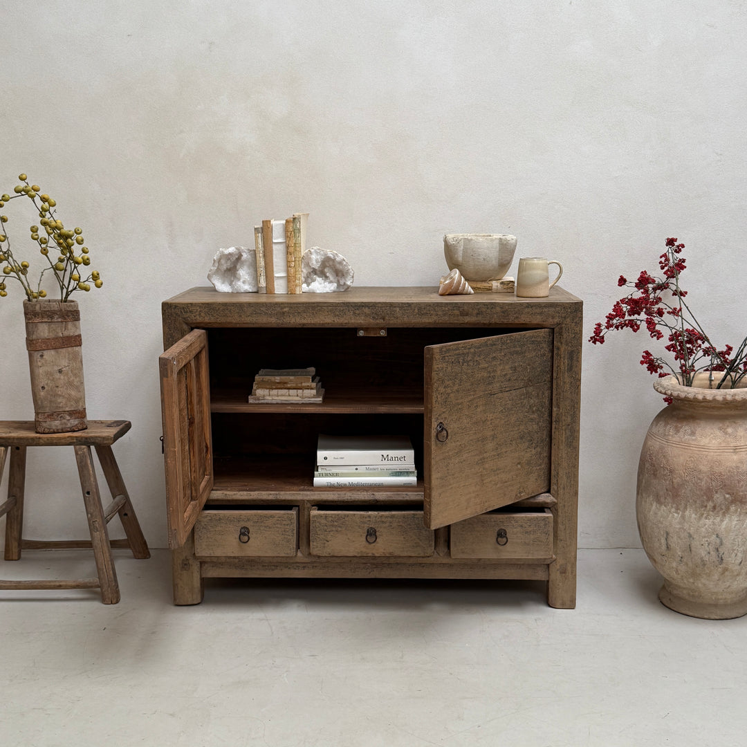 Antique Elm Cupboard Canford