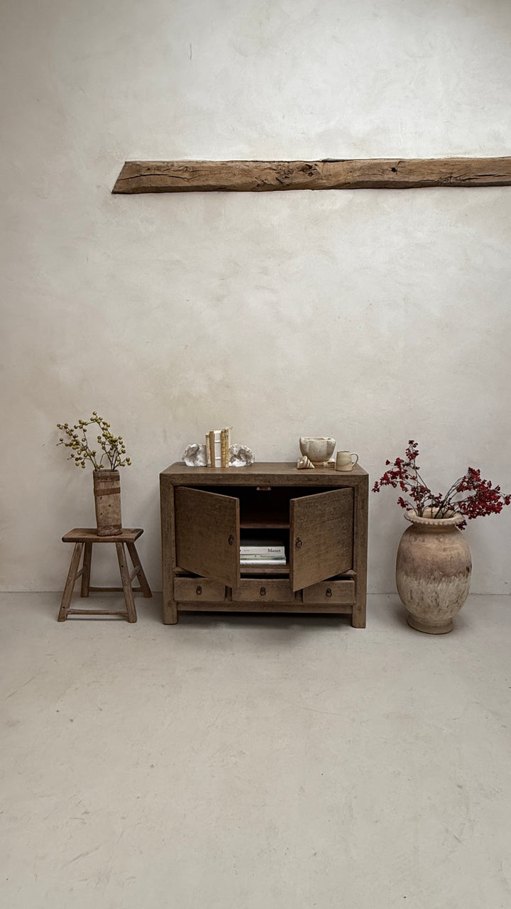 Antique Elm Cupboard Canford