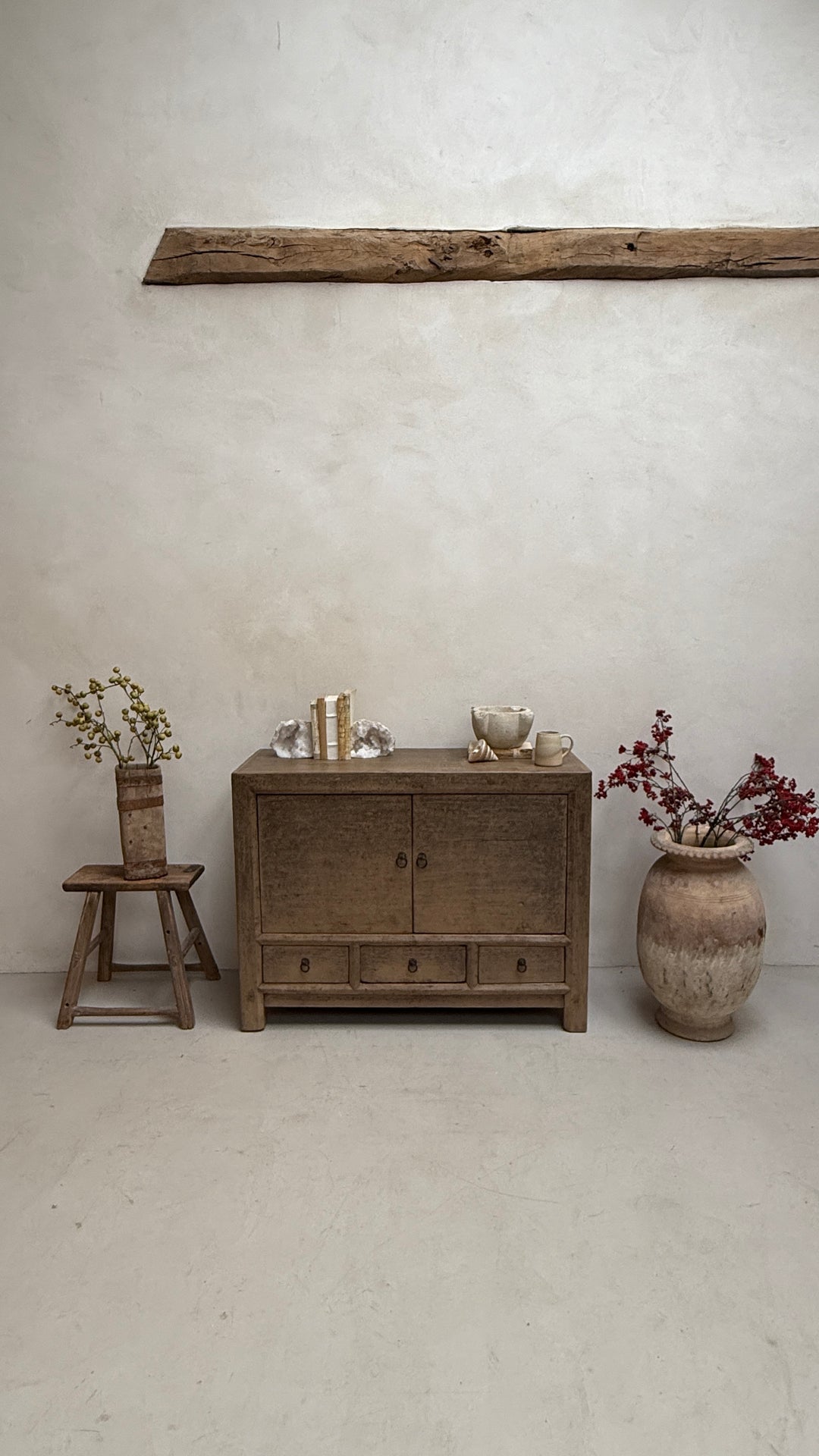 Antique Elm Cupboard Canford