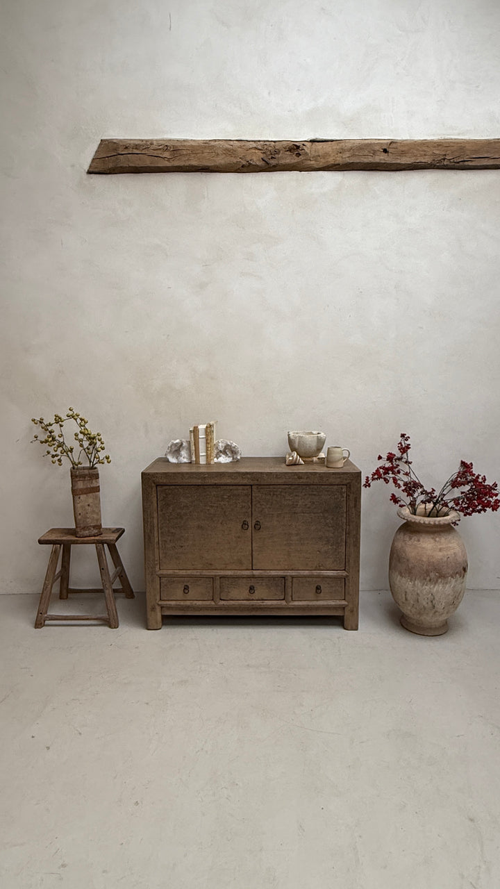 Antique Elm Cupboard Canford