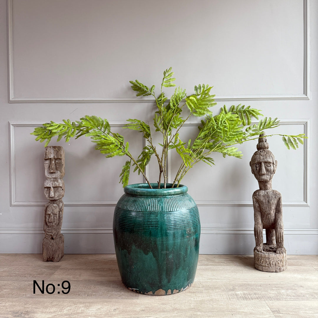 Turquoise Antique Urn