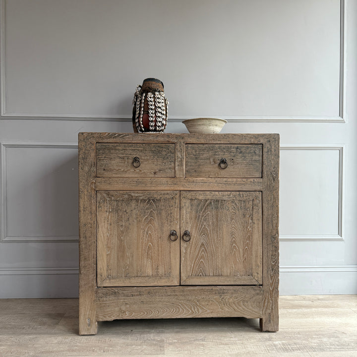 Small Antique Elm Cupboard | Marley