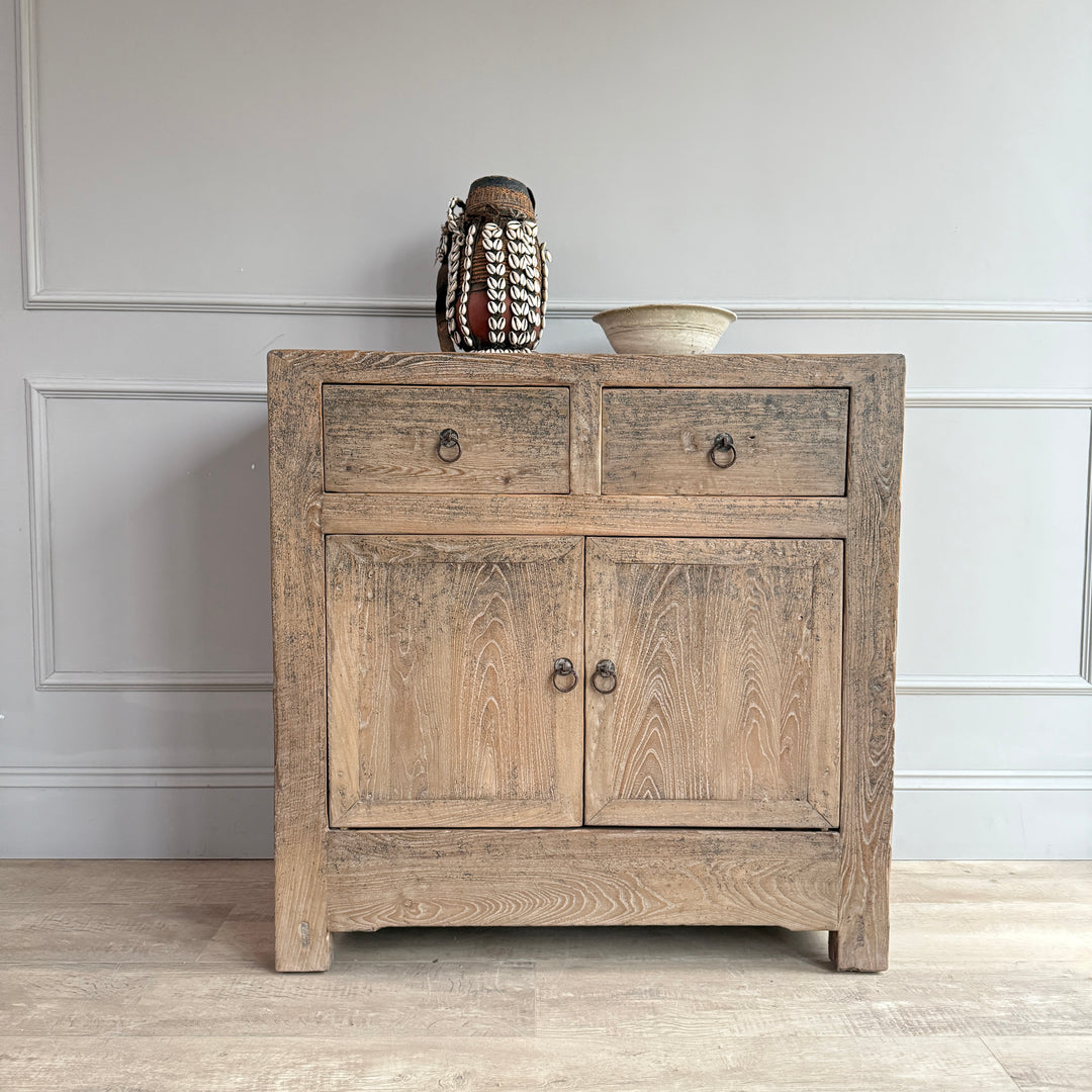 Small Antique Elm Cupboard | Marley