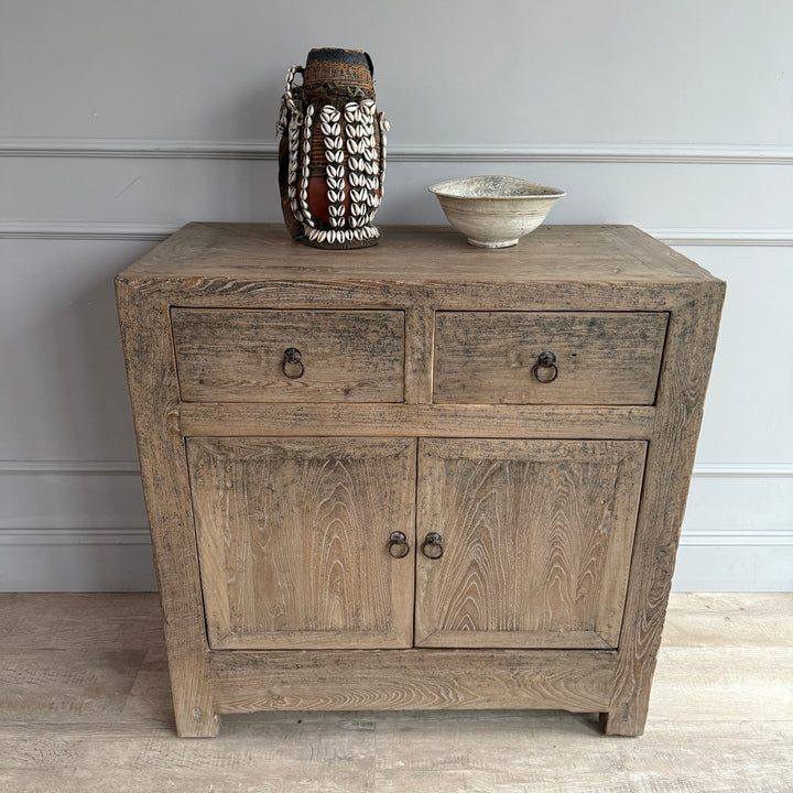 Small Antique Elm Cupboard | Marley