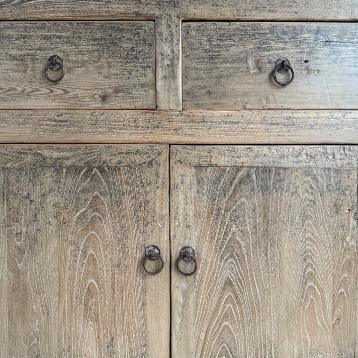 Small Antique Elm Cupboard | Marley
