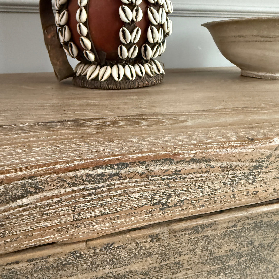 Small Antique Elm Cupboard | Marley