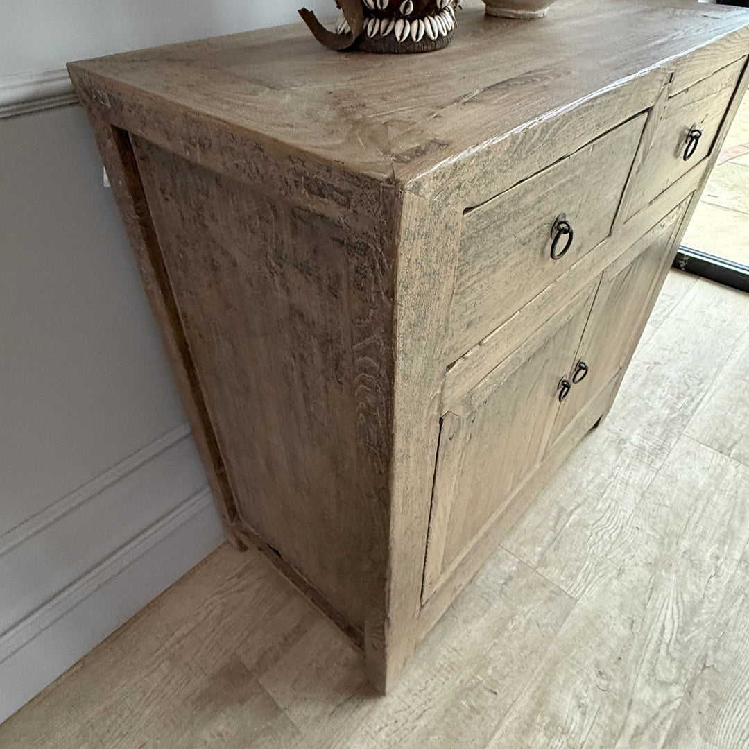 Small Antique Elm Cupboard | Marley