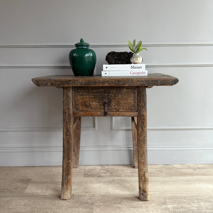 Antique Console Table with drawer | Harley