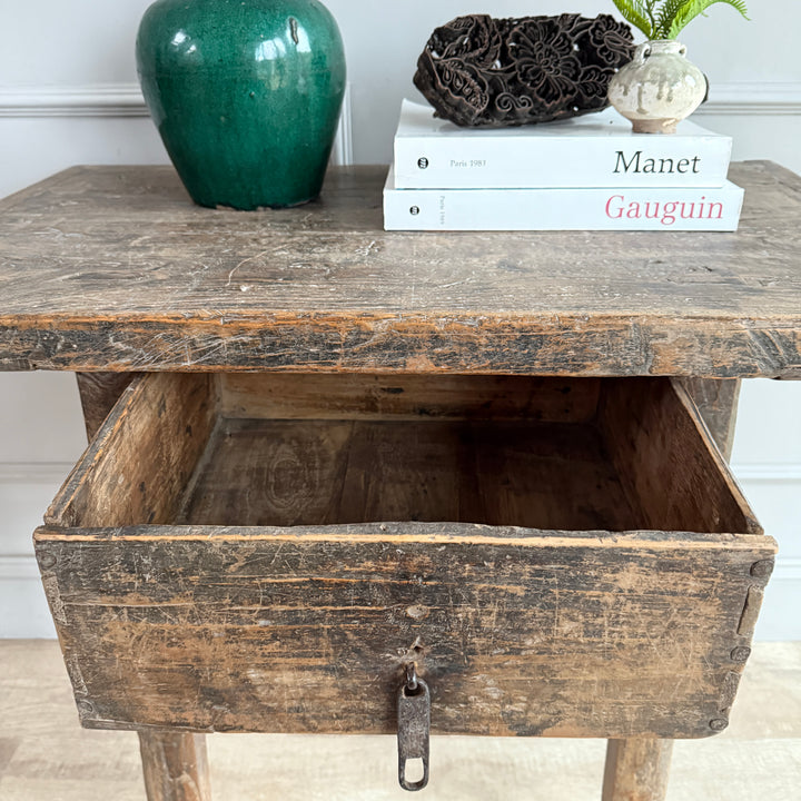 Antique Console Table with drawer | Harley