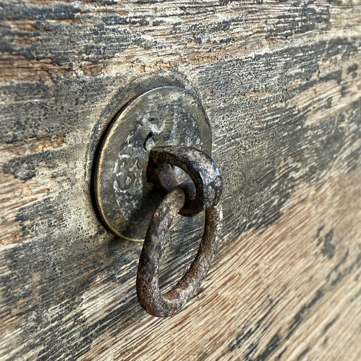 Small Antique Blanket Box | Kanji