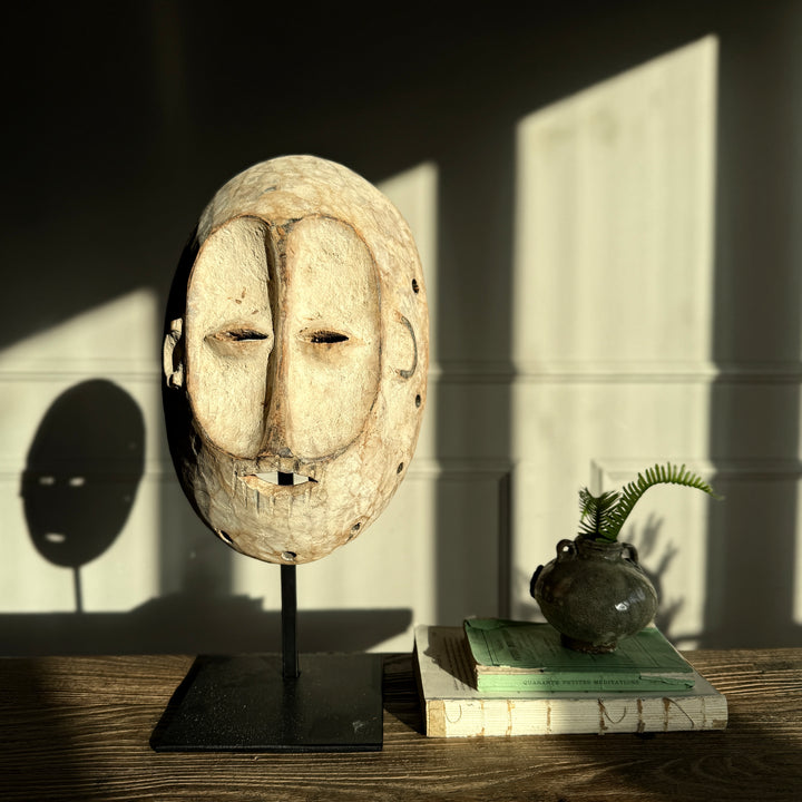 Antique West African tribal masks