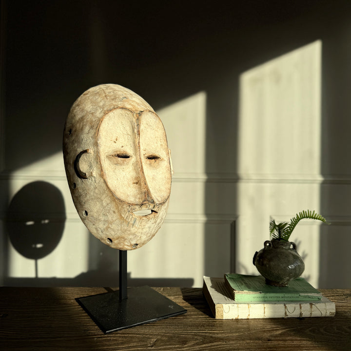 Antique West African tribal masks