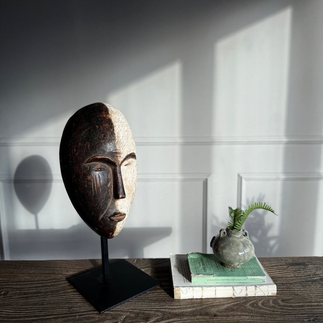 Antique West African tribal masks