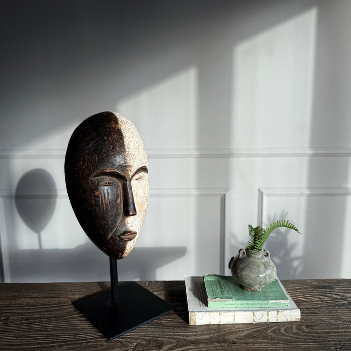 Antique West African tribal masks