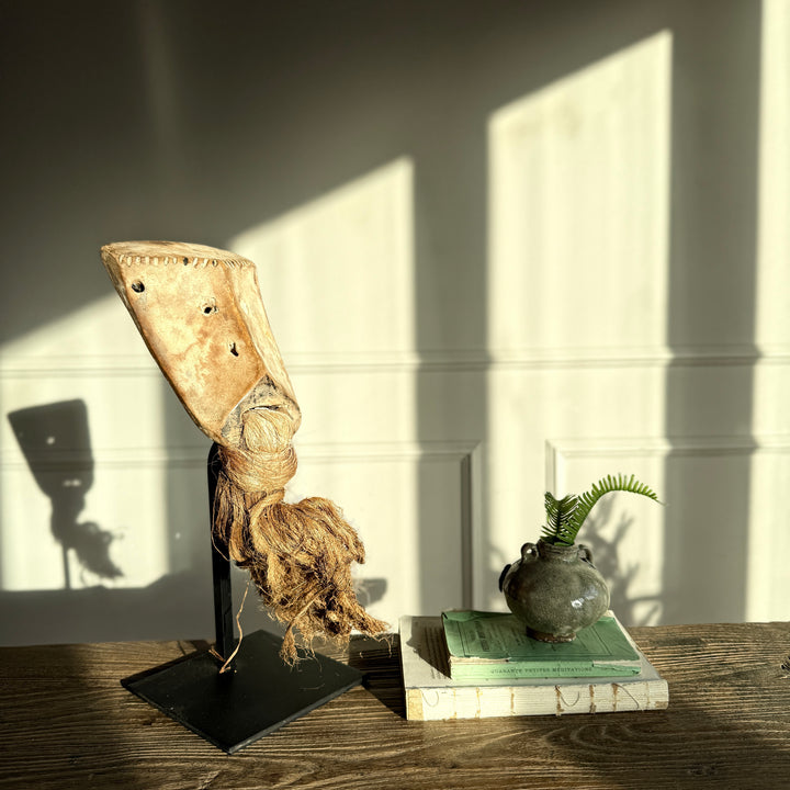 Antique West African tribal masks