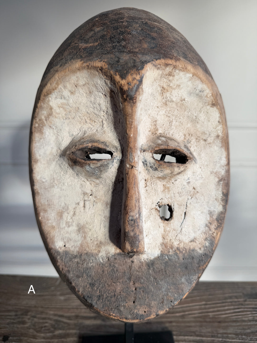 Antique West African tribal masks