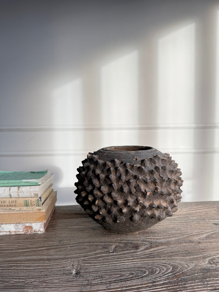 Vintage Spikes African Pottery